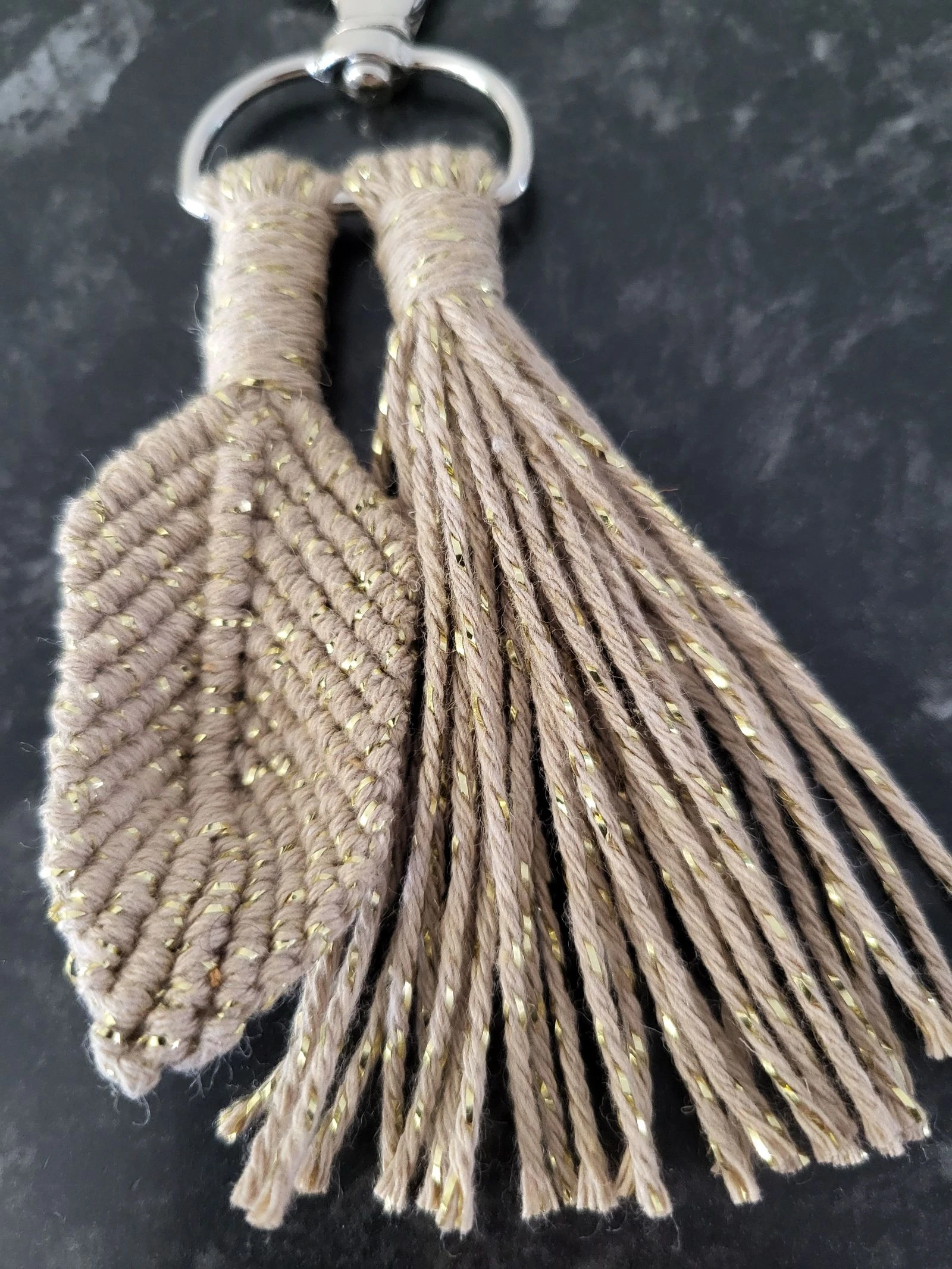 Llavero de macramé – photo 2